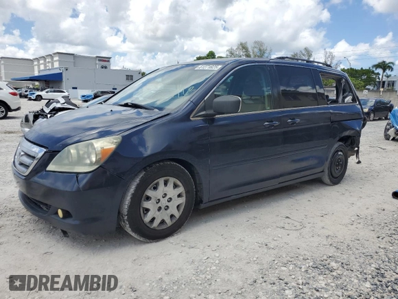 2007 Honda Odyssey LX z VIN 5FNRL382X7B082143, wystawiony jako Copart lot #61271825 z przebiegiem 236 594 mil mil oraz Szkoda całkowita • Salvage title. Historia ofert i sprzedaży dostępna na DreamBid. Obrazek 1.