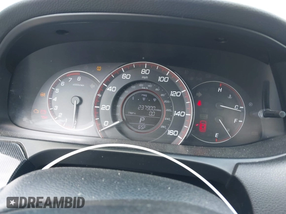 2014 Honda Accord Sport with VIN 1HGCR2F56EA288112, listed as a IAAI auction lot 41943936 with 237,900 mi miles and . Bid and sale history available at DreamBid. Image 7.