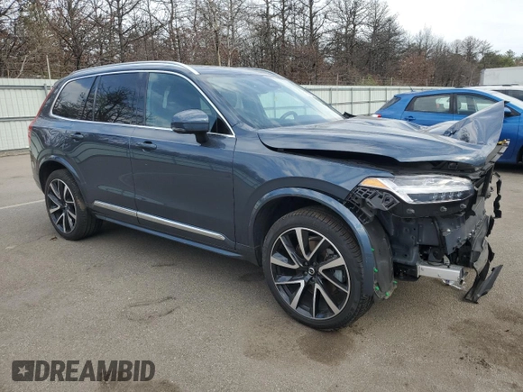2024 Volvo XC90 Plus Bright Theme with VIN YV4062PE2R1188410, listed as a Copart auction lot 51835185 with 19,548 mi miles and Salvage Title. Bid and sale history available at DreamBid. Image 4.