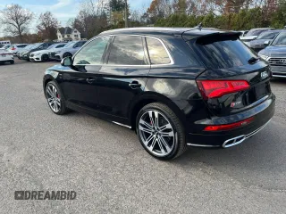 2018 Audi SQ5 Premium Plus with VIN WA1A4AFY6J2040451, listed as a Copart auction lot 80844464 with 97,279 mi miles and Clean Title. Bid and sale history available at DreamBid. Image 2.
