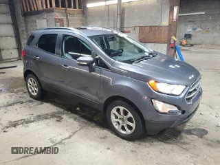 2020 Ford EcoSport SE z VIN MAJ3S2GE3LC352194, wystawiony jako Copart lot #83472914 z przebiegiem 27 283 mil mil oraz Nie do naprawy. Historia ofert i sprzedaży dostępna na DreamBid. Obrazek 4.