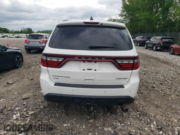 2014 Dodge Durango Limited with VIN 1C4RDJDG3EC597255, listed as a Copart auction lot 56186895 with 175,040 mi miles and Clean title. Bid and sale history available at DreamBid. Image 6.