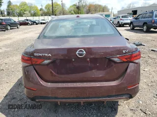 2020 Nissan Sentra SV with VIN 3N1AB8CV4LY293905, listed as a Copart auction lot 54066715 with Not Provided miles and Clean Title. Bid and sale history available at DreamBid. Image 6.