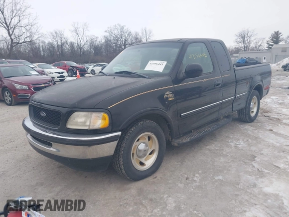 1998 Ford F-150 with VIN 1FTZX1763WNB98605, listed as a IAAI auction lot 41396443 with 116,084 mi miles and . Bid and sale history available at DreamBid. Image 2.