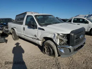 2011 Ford Super Duty F-250 SRW XL with VIN 1FTBF2AT9BEA95028, listed as a Copart auction lot 74112014 with 201,675 mi miles and Salvage Title. Bid and sale history available at carsss.com. Image 4.