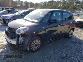 2014 FIAT 500L Easy with VIN ZFBCFABH9EZ002310, listed as a Copart auction lot 83619764 with 66,175 mi miles and Salvage Title. Bid and sale history available at carsss.com. Image 1.