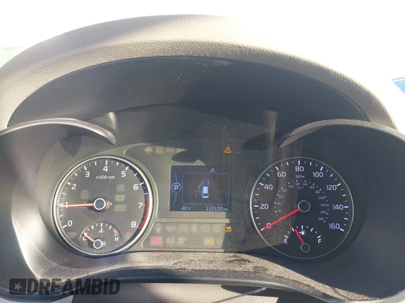2016 Kia Optima EX with VIN 5XXGU4L36GG008399, listed as a IAAI auction lot 41239371 with 115,150 mi miles. Bid and sale history available at carsss.com. Image 7.