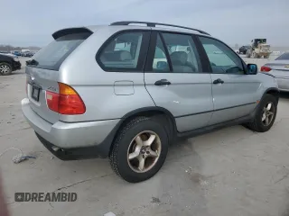2002 BMW X5 3.0i with VIN 5UXFA53572LP54508, listed as a Copart auction lot 85008904 with 207,831 mi miles and Salvage Title. Bid and sale history available at carsss.com. Image 3.