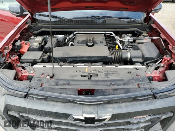 2023 Chevrolet Colorado 4WD Trail Boss with VIN 1GCPTEEK7P1185939, listed as a Copart auction lot 54711295 with 3,476 mi miles and Salvage Title. Bid and sale history available at carsss.com. Image 11.