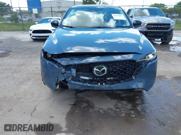 2024 Mazda CX-5 S Carbon Edition with VIN JM3KFBCL3R0505477, listed as a IAAI auction lot 42245851 with 17,954 mi miles and . Bid and sale history available at DreamBid. Image 6.