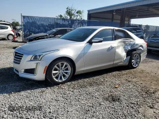 2017 Cadillac CTS RWD with VIN 1G6AP5SX7H0119590, listed as a Copart auction lot 54348335 with 61,995 mi miles and Salvage title. Bid and sale history available at DreamBid. Image 1.