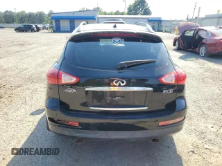 2012 Infiniti EX35 Journey with VIN JN1AJ0HP6CM400731, listed as a Copart auction lot 52184845 with 0 mi miles and Salvage Title. Bid and sale history available at carsss.com. Image 6.