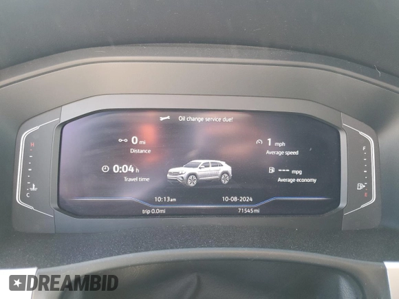 2022 Volkswagen Atlas SE with VIN 1V2JC2CA4NC222945, listed as a Copart auction lot 75046524 with 71,545 mi miles and Clean title. Bid and sale history available at DreamBid. Image 9.