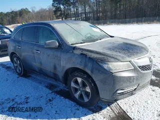 2014 Acura MDX with VIN 5FRYD3H23EB002685, listed as a IAAI auction lot 41373408 with 130,421 mi miles and . Bid and sale history available at DreamBid. Image 1.