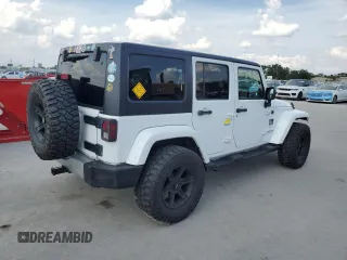 2013 Jeep Wrangler Unlimited Sahara with VIN 1C4BJWEG4DL536694, listed as a Copart auction lot 57714035 with 146,257 mi miles and Salvage title. Bid and sale history available at DreamBid. Image 3.