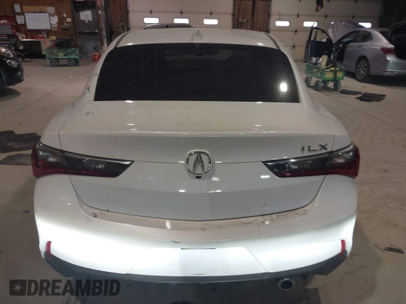 2019 Acura ILX w/Premium Pkg with VIN 19UDE2F71KA010585, listed as a IAAI auction lot 41282658 with 60,854 mi miles. Bid and sale history available at carsss.com. Image 16.