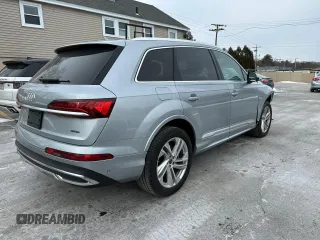 2023 Audi Q7 Premium Plus with VIN WA1LXBF72PD010910, listed as a Copart auction lot 89290885 with 51,175 mi miles and Clean Title. Bid and sale history available at carsss.com. Image 3.