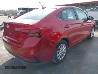 2022 Hyundai Accent SEL with VIN 3KPC24A67NE176446, listed as a IAAI auction lot 41492574 with 31,194 mi miles. Bid and sale history available at carsss.com. Image 4.