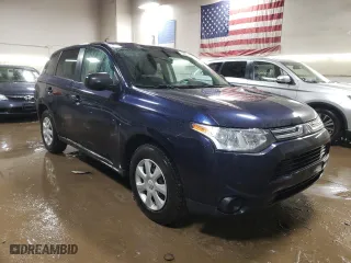 2014 Mitsubishi Outlander ES with VIN JA4AD2A34EZ008158, listed as a Copart auction lot 44355925 with 107,900 mi miles and Salvage Title. Bid and sale history available at carsss.com. Image 4.