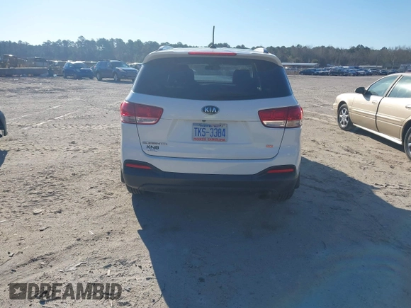 2017 Kia Sorento LX with VIN 5XYPG4A33HG255838, listed as a IAAI auction lot 41688042 with 50,187 mi miles. Bid and sale history available at carsss.com. Image 17.