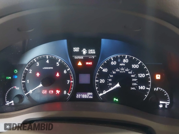2013 Lexus RX 350 z VIN 2T2BK1BA9DC199992, wystawiony jako IAAI lot #42576670 z przebiegiem 227 882 mil mil oraz . Historia ofert i sprzedaży dostępna na DreamBid. Obrazek 7.