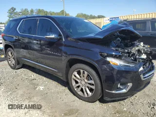 2020 Chevrolet Traverse High Country with VIN 1GNEVNKW4LJ113963, listed as a Copart auction lot 72457154 with 70,760 mi miles and Salvage Title. Bid and sale history available at carsss.com. Image 4.