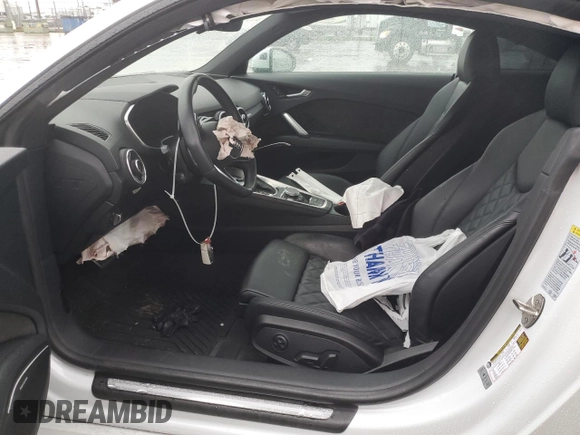 2021 Audi TT with VIN TRUAEAFV3M1005228, listed as a Copart auction lot 86776414 with 25,048 mi miles and Salvage title. Bid and sale history available at DreamBid. Image 7.
