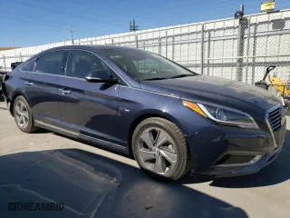 2017 Hyundai Sonata Hybrid Limited with VIN KMHE34L36HA072509, listed as a Copart auction lot 47379935 with 33,789 mi miles and Salvage Title. Bid and sale history available at carsss.com. Image 4.