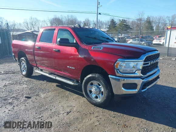 2020 Ram 2500 Tradesman with VIN 3C6UR5CJ3LG214710, listed as a IAAI auction lot 41631539 with 31,306 mi miles and . Bid and sale history available at DreamBid. Image 1.