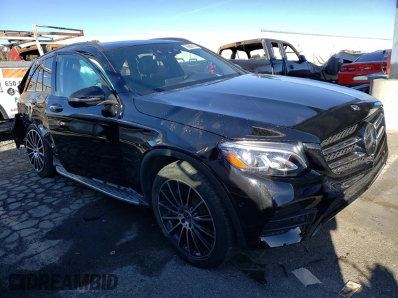 2019 Mercedes-Benz GLC with VIN WDC0G4JB0KV189123, listed as a Copart auction lot 69888192 with 26,539 mi miles. Bid and sale history available at carsss.com. Image 4.