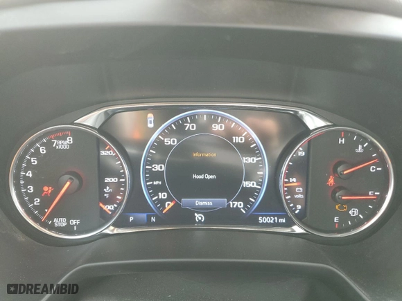 2022 Chevrolet Blazer RS with VIN 3GNKBERS9NS202427, listed as a Copart auction lot 49227585 with 50,021 mi miles and Salvage Title. Bid and sale history available at carsss.com. Image 9.