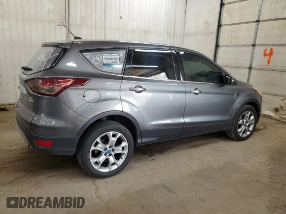 2013 Ford Escape SEL with VIN 1FMCU9H9XDUB66299, listed as a Copart auction lot 52802395 with 135,906 mi miles and Salvage Title. Bid and sale history available at carsss.com. Image 3.