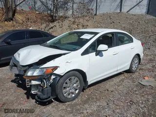 2012 Honda Civic Sdn LX with VIN 2HGFB2F55CH318426, listed as a IAAI auction lot 41856121 with 213,905 mi miles. Bid and sale history available at carsss.com. Image 18.