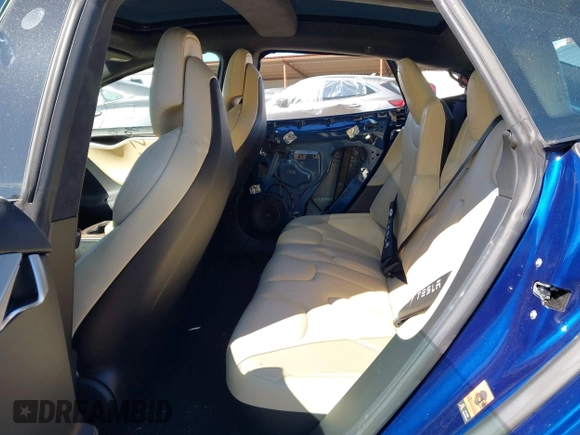 2017 Tesla Model S 60 with VIN 5YJSA1E19HF186227, listed as a IAAI auction lot 41888015 with 105,510 mi miles and . Bid and sale history available at DreamBid. Image 8.