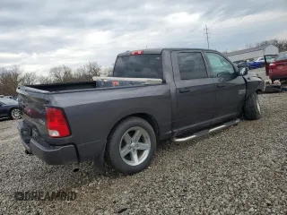 2017 Ram 1500 Express with VIN 1C6RR7KG4HS673333, listed as a Copart auction lot 50534295 with 106,666 mi miles and Salvage title. Bid and sale history available at DreamBid. Image 3.