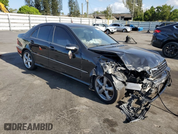 2006 Mercedes-Benz C 230 Sport z VIN WDBRF52H26F783588, wystawiony jako Copart lot #55117035 z przebiegiem 106 074 mil mil oraz Szkoda całkowita • Salvage title. Historia ofert i sprzedaży dostępna na DreamBid. Obrazek 4.