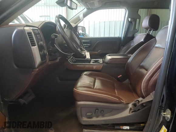 2014 Chevrolet Silverado 1500 High Country with VIN 3GCUKTEC7EG411981, listed as a Copart auction lot 57147835 with 158,571 mi miles and Clean Title. Bid and sale history available at DreamBid. Image 7.