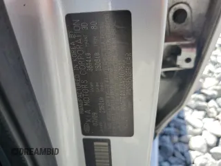 2010 Kia Forte LX with VIN KNAFT4A23A5107621, listed as a Copart auction lot 53696985 with 124,833 mi miles and Salvage Title. Bid and sale history available at carsss.com. Image 12.