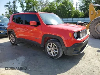2018 Jeep Renegade Altitude with VIN ZACCJABB2JPG84687, listed as a Copart auction lot 53994155 with 150,680 mi miles and Salvage title. Bid and sale history available at DreamBid. Image 4.