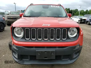 2017 Jeep Renegade Altitude with VIN ZACCJABB4HPE44986, listed as a Copart auction lot 62130735 with 86,632 mi miles and Salvage title. Bid and sale history available at DreamBid. Image 5.