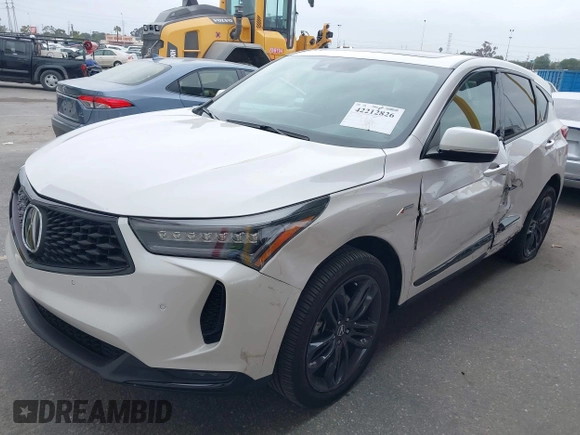 2022 Acura RDX w/A-Spec Package with VIN 5J8TC1H65NL006760, listed as a IAAI auction lot 42212826 with 39,909 mi miles and . Bid and sale history available at DreamBid. Image 17.