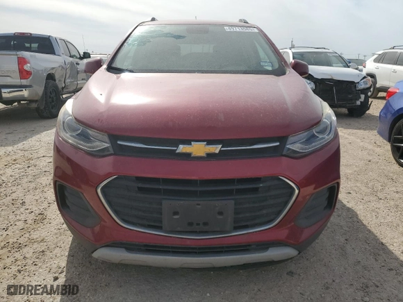 2018 Chevrolet Trax LT with VIN 3GNCJLSB9JL418014, listed as a Copart auction lot 49713585 with 82,117 mi miles and Salvage Title. Bid and sale history available at carsss.com. Image 5.