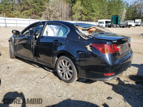 2014 Lexus GS 350 with VIN JTHCE1BL7E5027801, listed as a Copart auction lot 50440835 with Not provided miles and Salvage title. Bid and sale history available at DreamBid. Image 2.