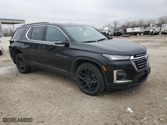 2023 Chevrolet Traverse LT Leather with VIN 1GNEVHKW5PJ207048, listed as a Copart auction lot 84547374 with 26,122 mi miles and Salvage Title. Bid and sale history available at carsss.com. Image 4.