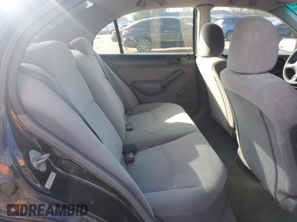 2001 Honda Civic DX with VIN 2HGES16271H566802, listed as a Copart auction lot 43362825 with 238,734 mi miles and Clean Title. Bid and sale history available at carsss.com. Image 10.