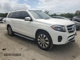 2018 Mercedes-Benz GLS 450 with VIN 4JGDF6EE1JB004454, listed as a Copart auction lot 54154265 with 63,908 mi miles and Salvage Title. Bid and sale history available at DreamBid. Image 4.