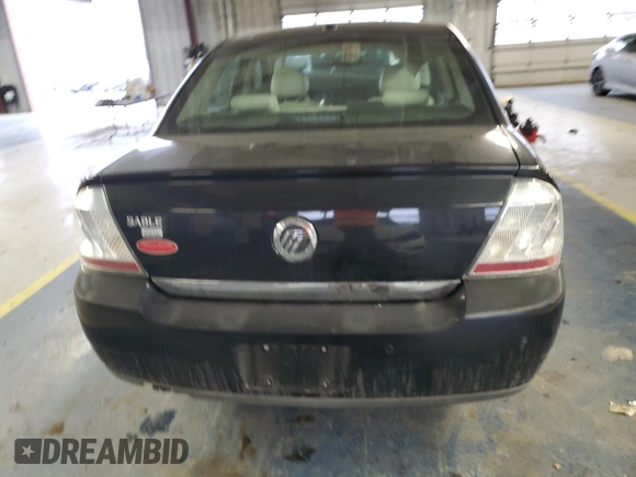 2009 Mercury Sable Premier with VIN 1MEHM42W79G614482, listed as a Copart auction lot 84599214 with 148,684 mi miles and Salvage Title. Bid and sale history available at carsss.com. Image 6.