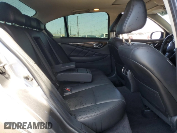 2019 Infiniti Q50 Luxe with VIN JN1EV7AP8KM514432, listed as a Copart auction lot 61669405 with 49,753 mi miles and Salvage title. Bid and sale history available at DreamBid. Image 10.