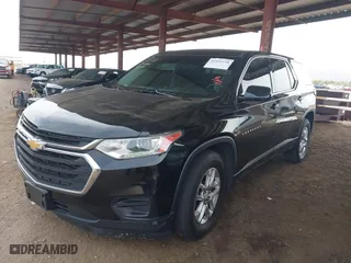 2018 Chevrolet Traverse LS with VIN 1GNERFKW1JJ105973, listed as a IAAI auction lot 41939730 with 153,336 mi miles. Bid and sale history available at carsss.com. Image 17.