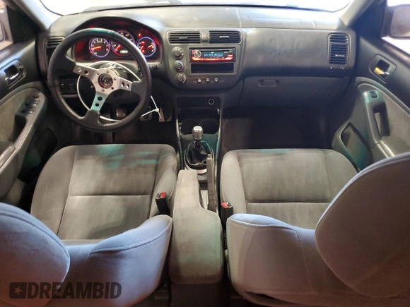 2003 Honda Civic EX with VIN 2HGES25783H608917, listed as a Copart auction lot 88265685 with 170,042 mi miles and Non Repairable. Bid and sale history available at DreamBid. Image 8.